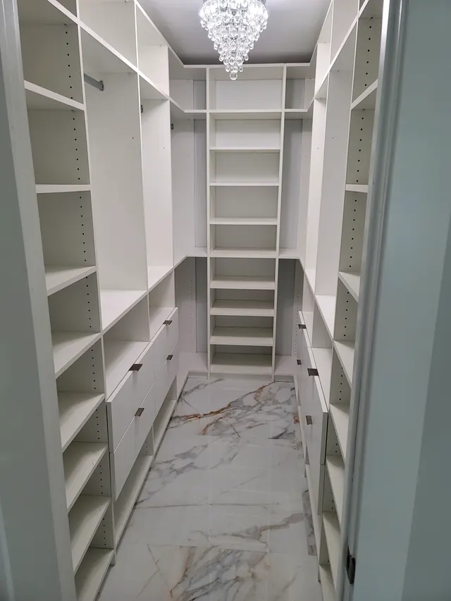 Custom closet system built in Miami — project 5